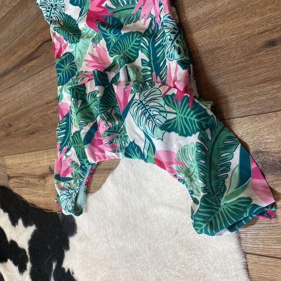 Matilda Jane Palm Tree Paradise Ruffle Swimsuit - Picture 7 of 9